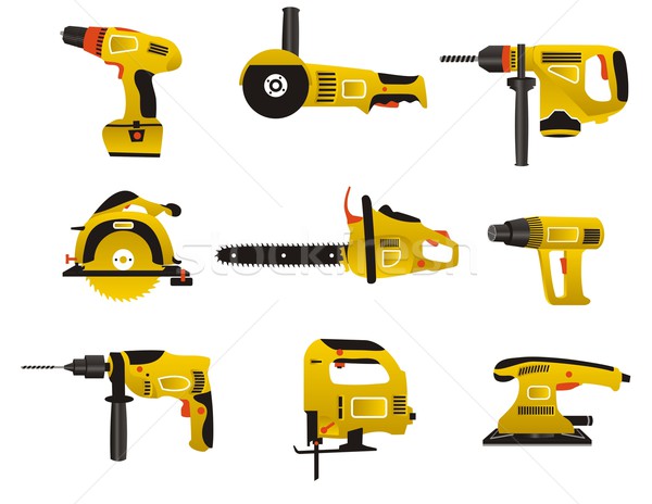 Electric instrument icons Stock photo © Designer_things