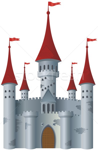 Fairy-tale castle Stock photo © Designer_things