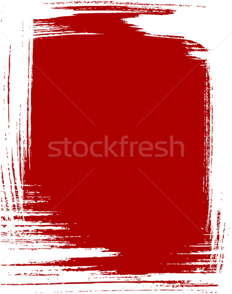 Grunge Rahmen rot Farbe Textur abstrakten Stock foto © Designer_things
