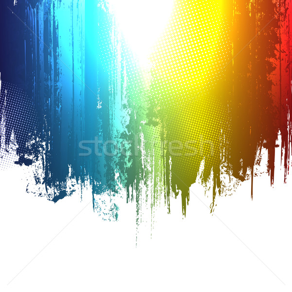 Gradient peinture éclaboussures vecteur eps10 effet [[stock_photo]] © Designer_things