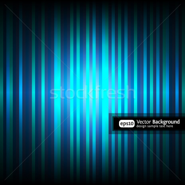 Abstrakten Zeilen Vektor blau türkis Business Stock foto © Designer_things