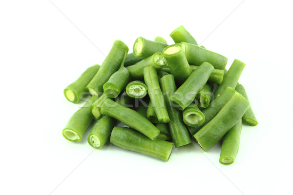Eingefroren grünen Bohnen Kochen Obst grünen Mais Stock foto © designsstock