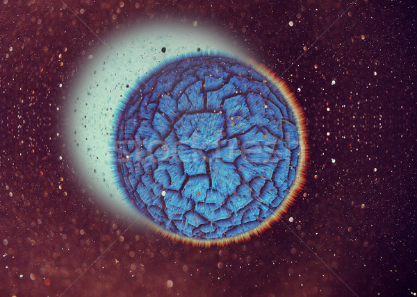 Fantezi derin uzay nebula gezegen Yıldız Stok fotoğraf © designsstock