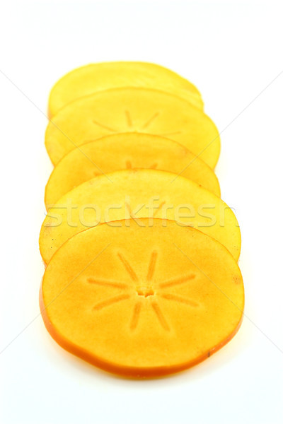 persimmon fruit slices Stock photo © designsstock