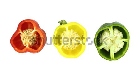 Parts of colorful sweet bell pepper  Stock photo © designsstock