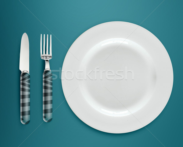 empty plate Stock photo © designsstock