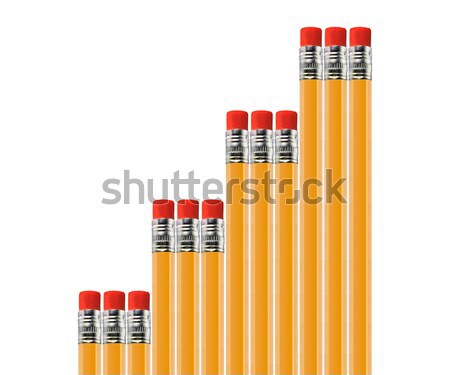 pencil out of row Stock photo © designsstock