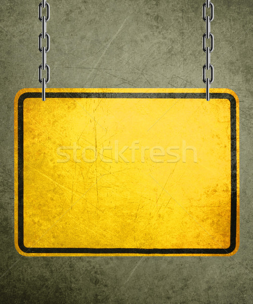 Yellow Sign Stock photo © designsstock
