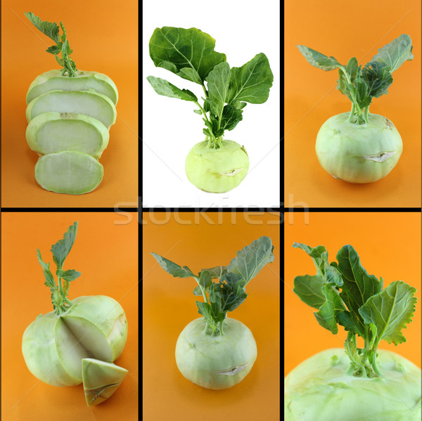 Sani cibo biologico set fresche cavolo design Foto d'archivio © designsstock