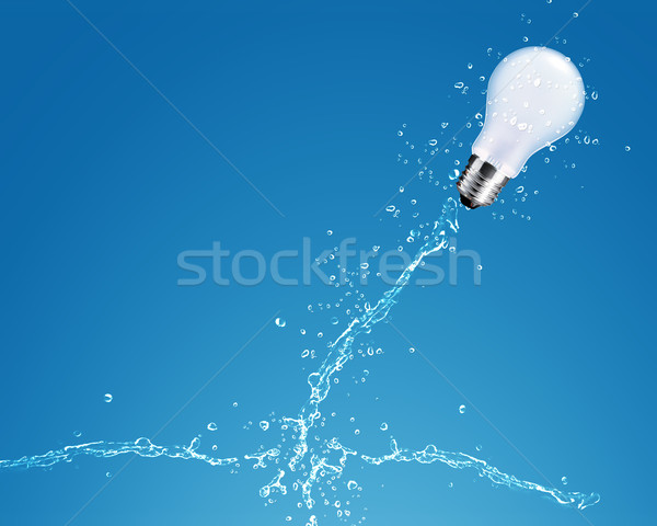 glowing Light bulb Stock photo © designsstock