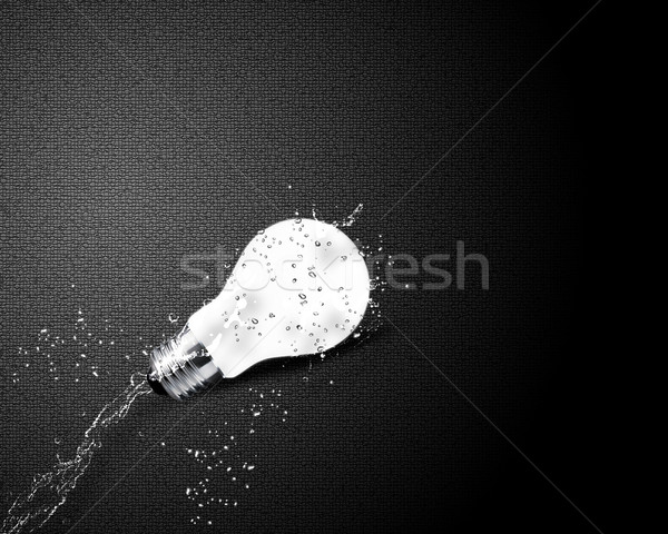 glowing Light bulb Stock photo © designsstock