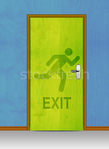 Exit door  Stock photo © designsstock