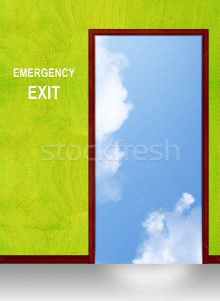 Exit door  Stock photo © designsstock