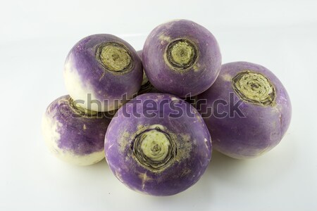 purple headed turnips Stock photo © designsstock