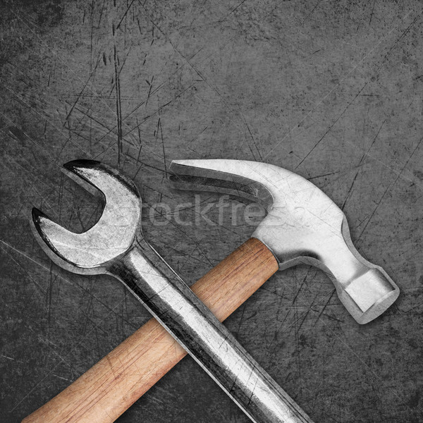 spanner and hammer Stock photo © designsstock