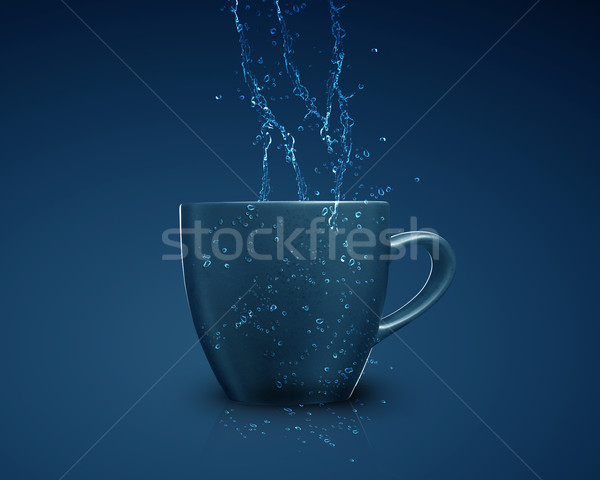 black mug Stock photo © designsstock