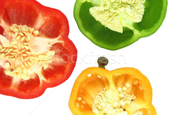 Parts of colorful sweet bell pepper  Stock photo © designsstock