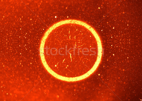 Taklit gezegen patlama yangın ışık arka plan Stok fotoğraf © designsstock