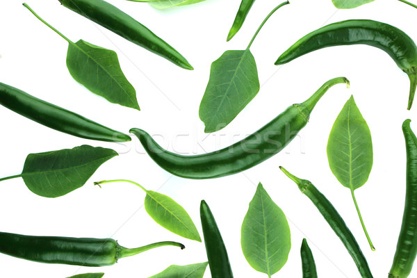 Green hot chili  Stock photo © designsstock