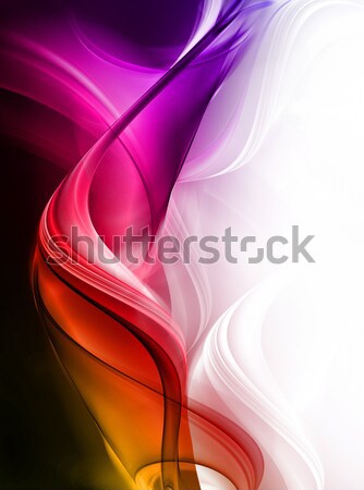 Elegancki projektu twórczej świetle sztuki fali Zdjęcia stock © Designus