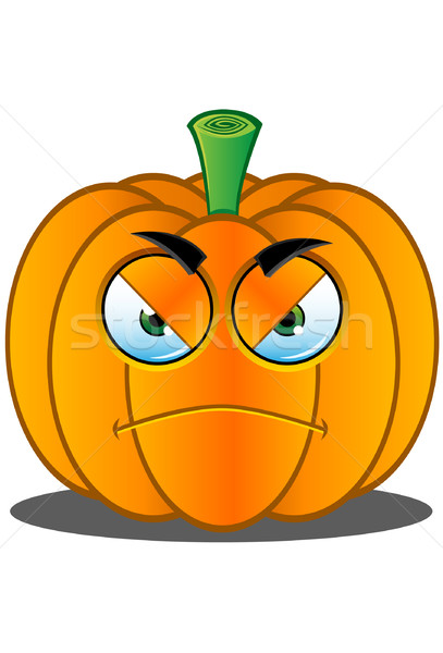 Jack o Lantern Pumpkin Face - 5 Stock photo © DesignWolf