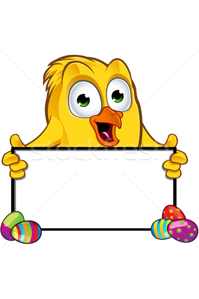 Easter Chick Character Stock photo © DesignWolf