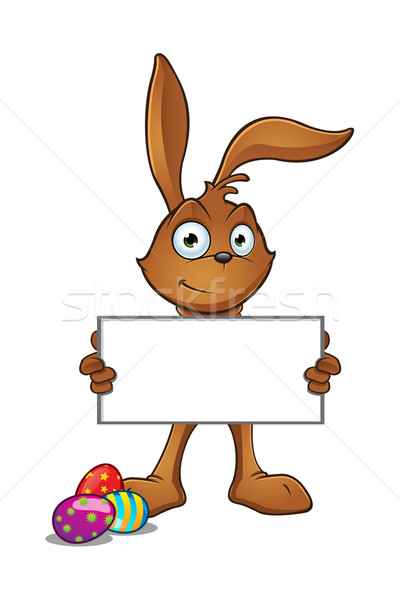 Maro Paşti iepure desen animat ilustrare Imagine de stoc © DesignWolf