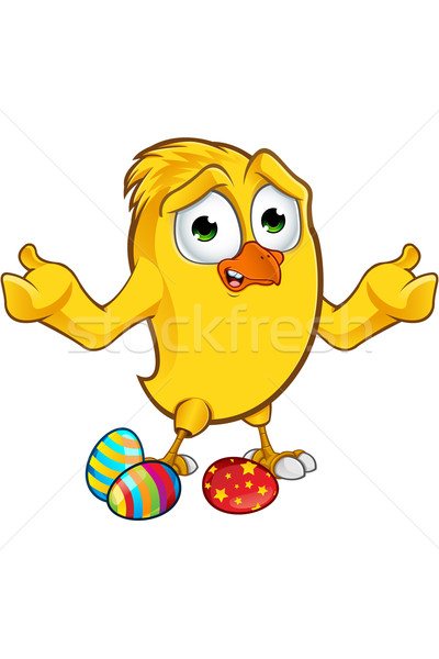 Easter Chick Character Stock photo © DesignWolf