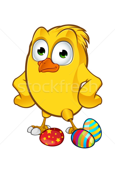 Easter Chick Character Stock photo © DesignWolf