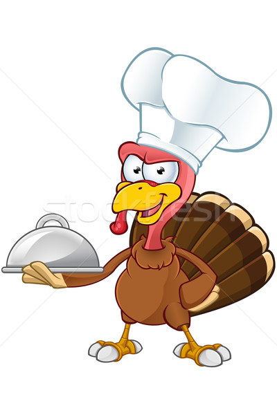 Turkey Mascot - Chef Stock photo © DesignWolf