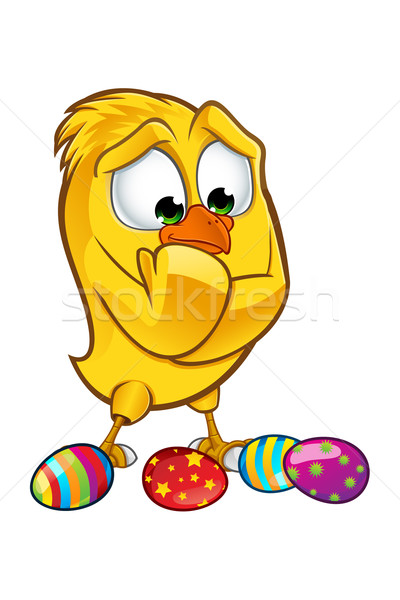 Easter Chick Character Stock photo © DesignWolf