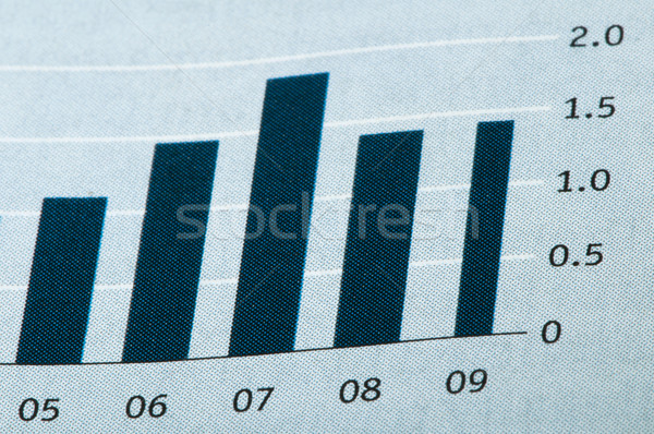 Economics graph Stock photo © deyangeorgiev