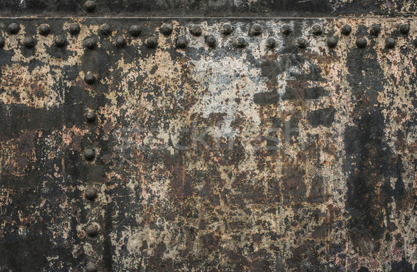 Metal ściany czarny tekstury tle ramki Zdjęcia stock © deyangeorgiev