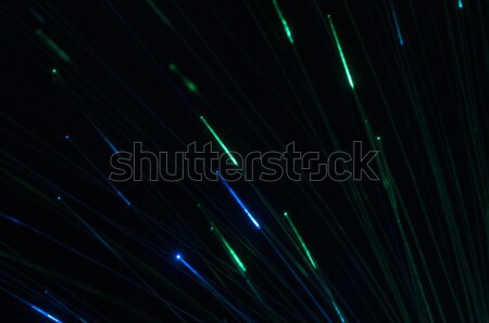 Optical fibers Stock photo © deyangeorgiev