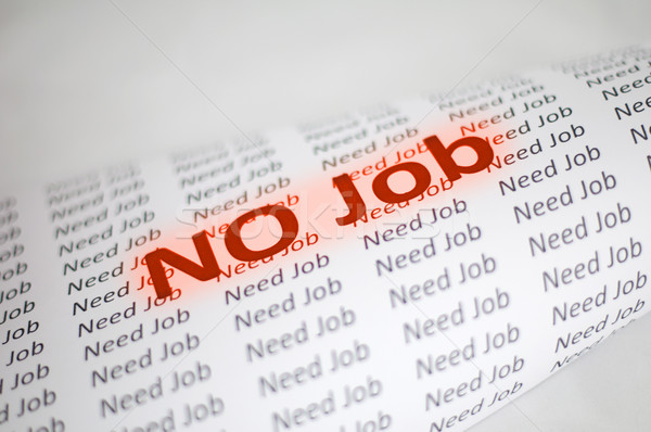 No Job conception Stock photo © deyangeorgiev