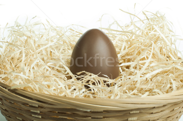 Chocolate Easter Egg Stock photo © deyangeorgiev