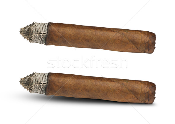 Studio shot cigar white isolated Stock photo © deyangeorgiev