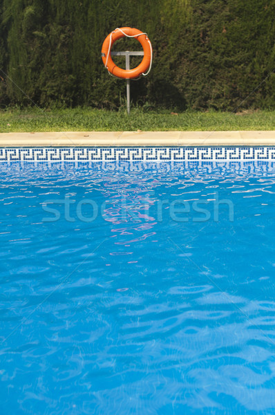 Stockfoto: Boei · zwembad · natuur · licht · achtergrond · zomer