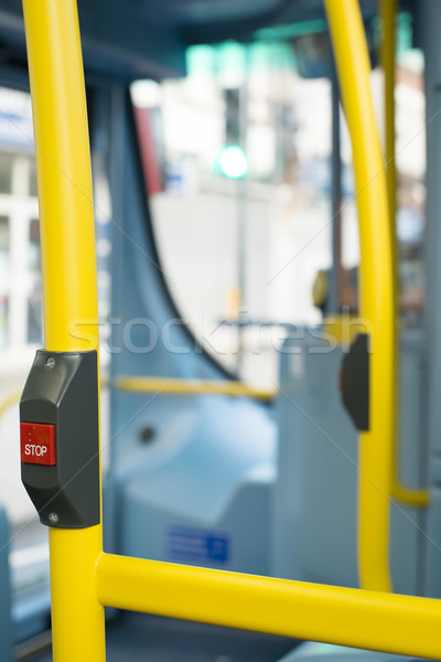 ônibus interior transporte público fundo metrô tráfego Foto stock © deyangeorgiev
