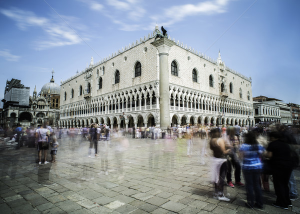 Square San Marco in Venice Stock photo © deyangeorgiev