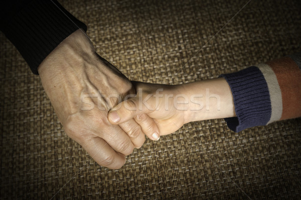 Two hands caught Stock photo © deyangeorgiev