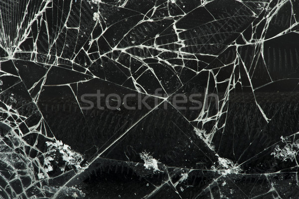 Rupt de sticlă textură fereastră model Imagine de stoc © deyangeorgiev