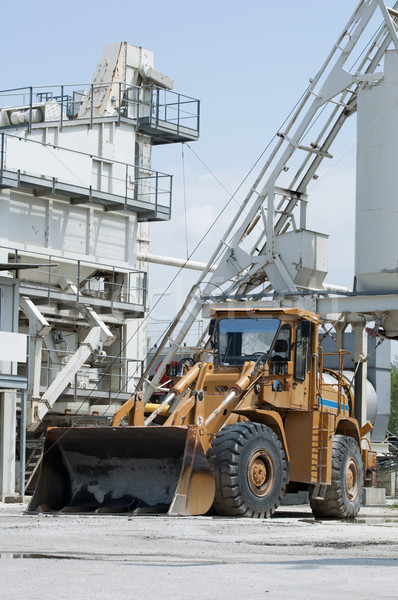 Factory for production of asphalt Stock photo © deyangeorgiev