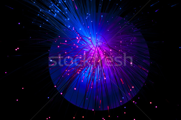 Optical fibers  Stock photo © deyangeorgiev