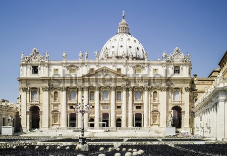 St. Peter's Squar, Vatican, Rome Stock photo © deyangeorgiev
