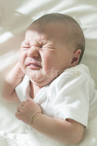Frowning baby Stock photo © deyangeorgiev