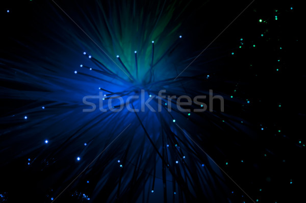 Stock photo: Optical fibers
