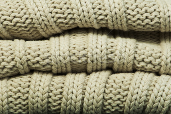öreg pulóver bézs szín stúdiófelvétel textúra Stock fotó © deyangeorgiev