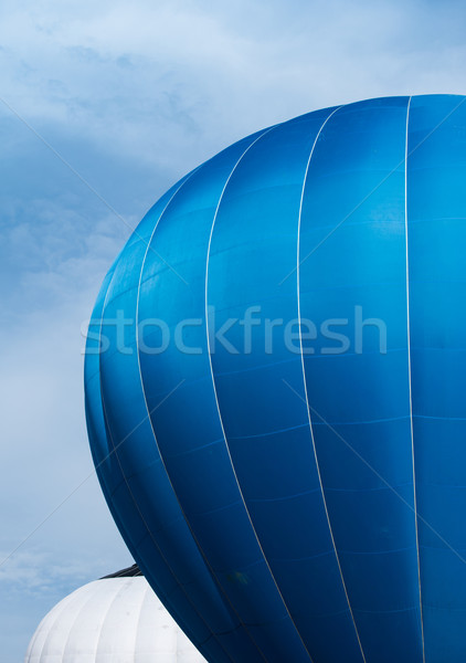 Blue Balloon in the blue sky Stock photo © deyangeorgiev