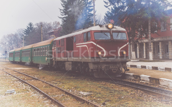 Old vintage train Stock photo © deyangeorgiev